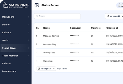 Main UI